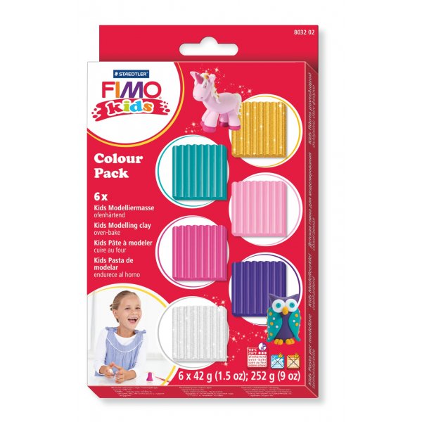 Malli Fimo Kids Color Pack - Color Mix 2