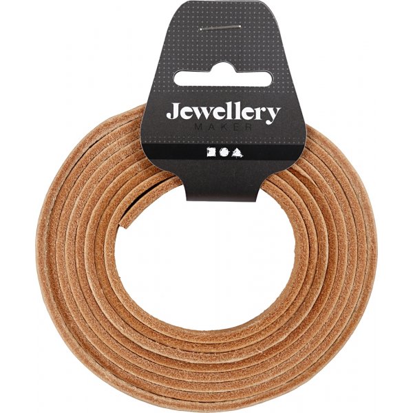 Nahkahihna - luonnollinen - 2 m Nahkahihna - luonnollinen - 2 m