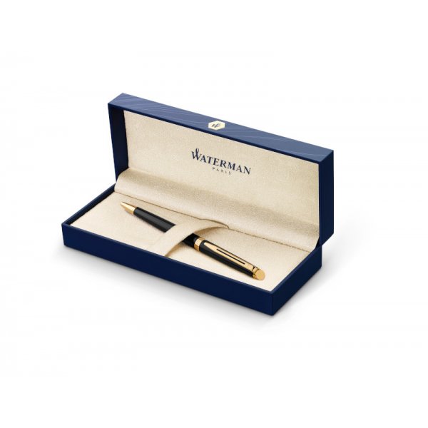 Kuulakrkikyn Waterman Hmisphre - Black Gold Trim - Medium Blue