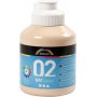 Koulumaali - Akryyli - norsunluu - matta - 500 ml