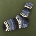 Asiakaskuva Viking lanka Raggen 150g - Sininen/antrasiitti/luonnollinen (724)