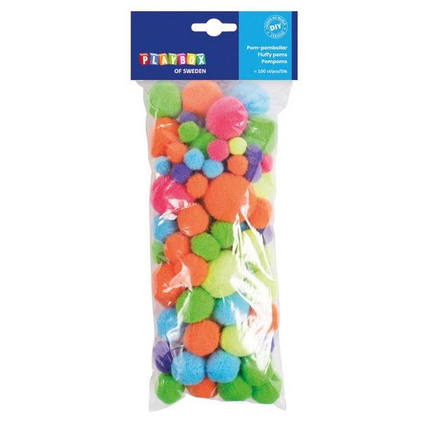 Pom-pom neon