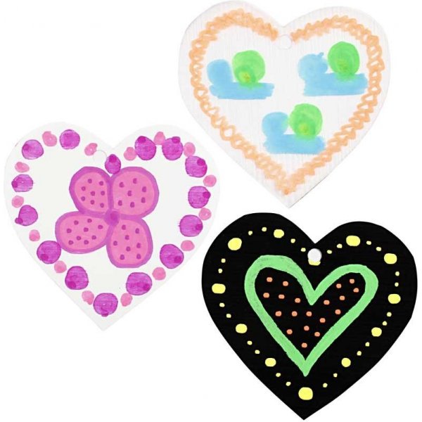 Deco tekstiilikynät - 3 mm - neonvärit - 6 kpl Deco tekstiilikynät - 3 mm - neonvärit - 6 kpl