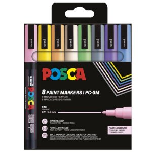 Poscaset PC-3M Pastel - 8 kyn��
