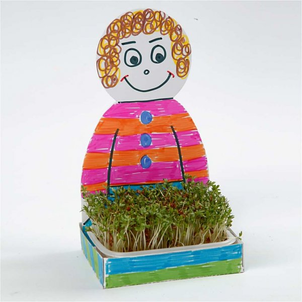 Figuurin muotoiset lastenhuonelaatikot - valkoinen - 6 kpl