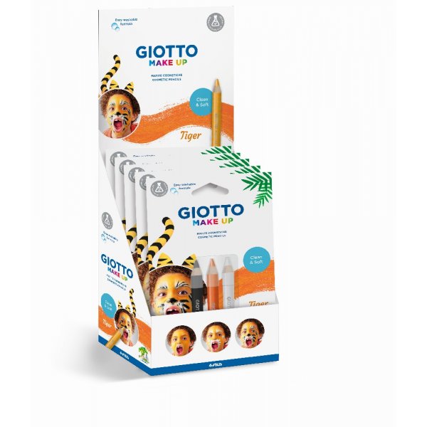Meikkikyn Giotto 3 kpl - Tiger