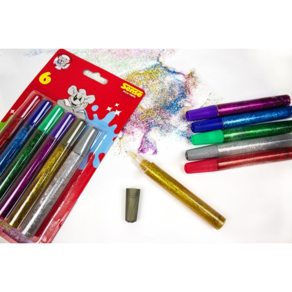 Glitter liima Sense - 6 v�ri�
