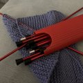 Asiakaskuva Neulepuikot "Punainen" - 30cm/4,50mm