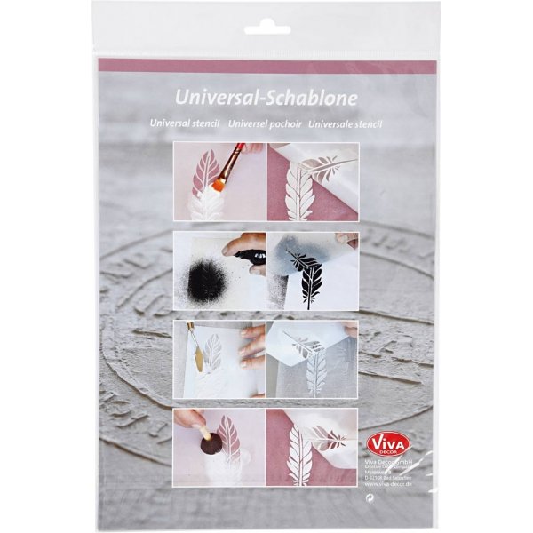 Stensiili - perhonen - A4 Stensiili - perhonen - A4