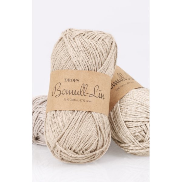 Drops Puuvilla-pellavalanka - 50g