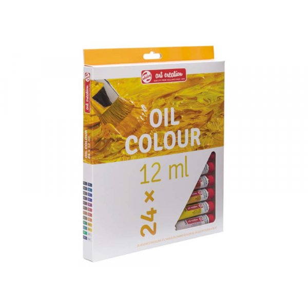 Öljymaalit Art Creation Color setti 12 ml - 24 väriä