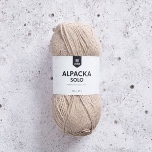 Alpaca Solo 50g - Vaalea beige Alpaca Solo 50g - Vaalea beige