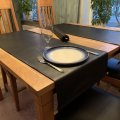 Asiakaskuva Nappanahkaj�ljitelm� Musta - 140 cm