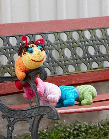 Virkkauskuvio - Torsten kaksitoista jalkaa