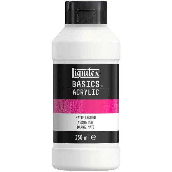 Akryylivliaine - Liquitex Basics -lisaineet - 250ml - Pullon mattalakka