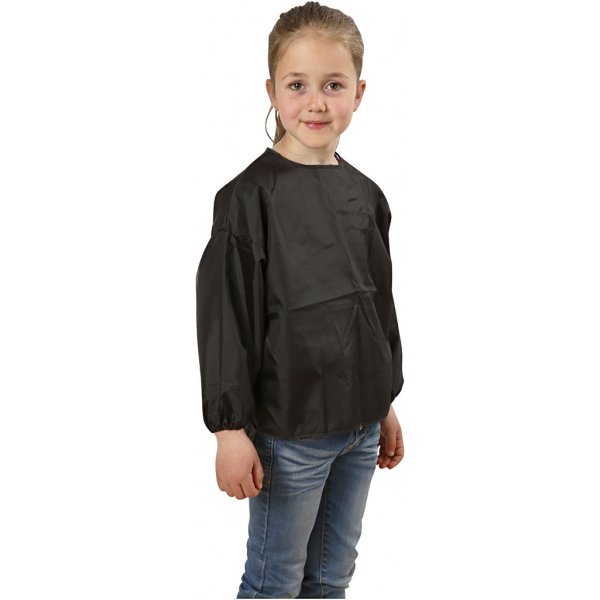 Maalarin esiliina - musta - 4-6 vuotta