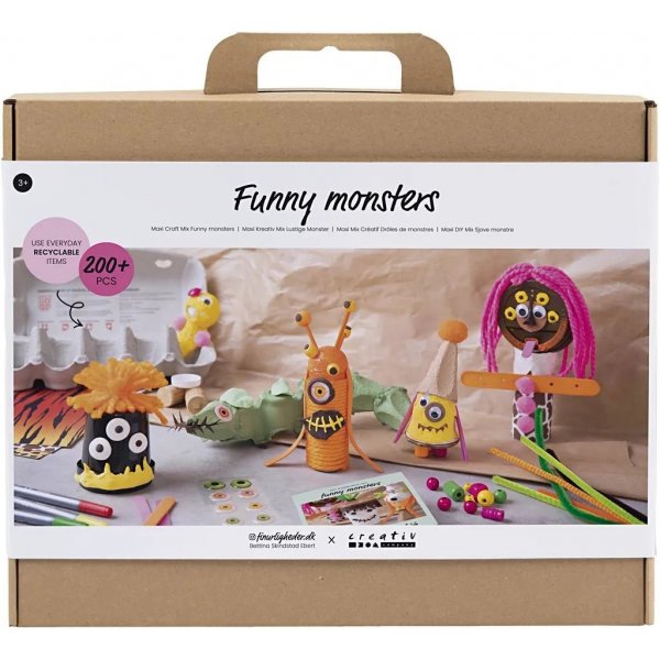 Maxi DIY Mix Funny Monsters, sekavrej