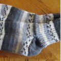 Asiakaskuva Viking lanka Raggen 150g - Sininen/ruskea/luonnollinen (719)