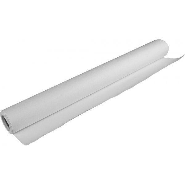 Canvas rullalla - valkoinen - L120 cm - 5 m