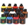 Pigment Art School - vakiovrit - puolikiiltv - 12 x 500 ml