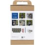DIY Kit Virkkaus, oliivinvihre, Vahva laukku