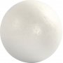 Styroksipallot - valkoinen - 12 cm - 5 kpl