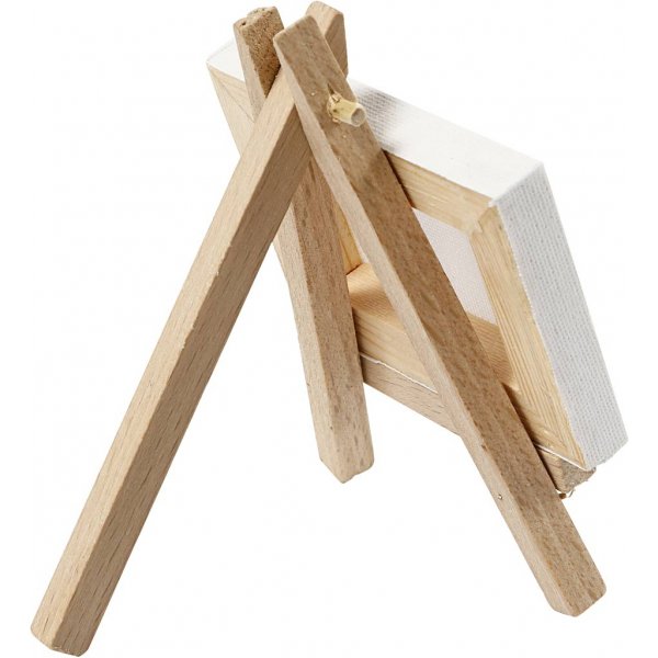 Teline irrotettavalla kankaalla - valkoinen