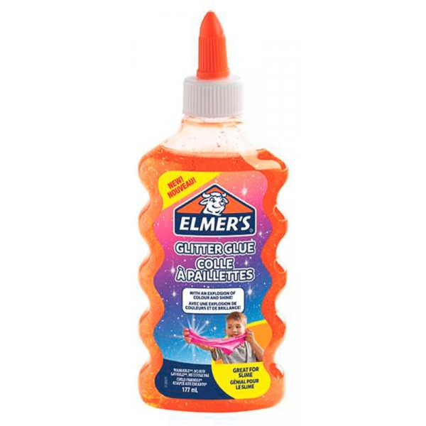 Liima Elmer's - 177ml - Glitterliima - Eri vrej