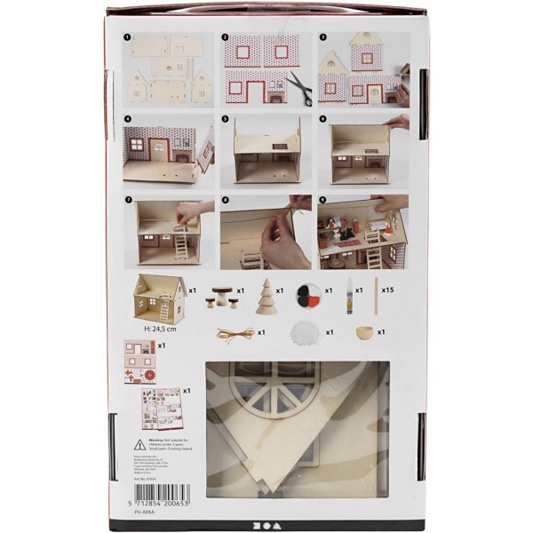 Materiaalisetti tontun ovelle - talo