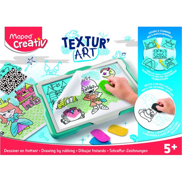 Piirustuslauta - Maped - Textur'Art Castle (5+ vuotta)