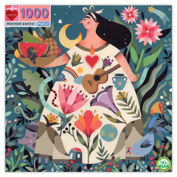 Palapeli 1008 palaa - iti Maa