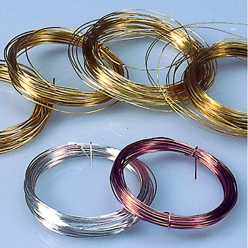 Kuparilanka 0,80 mm - hopeoitu 6 m Kuparilanka 0,80 mm - hopeoitu 6 m