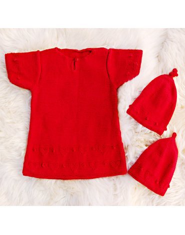 Neulekuvio - Neuletakki, mekko ja hatut rakenteellisesti Neulekuvio - Neuletakki, mekko ja hatut rakenteellisesti