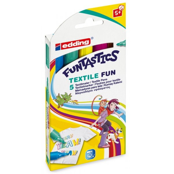 Edding Textile Fun - 5 osaa