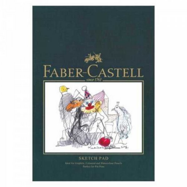 Piirustustyyny Faber-Castell 160gr Liimattu - A5