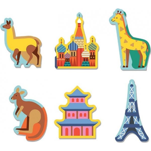 Maantiede palapeli - Maailmankartta Maantiede palapeli - Maailmankartta