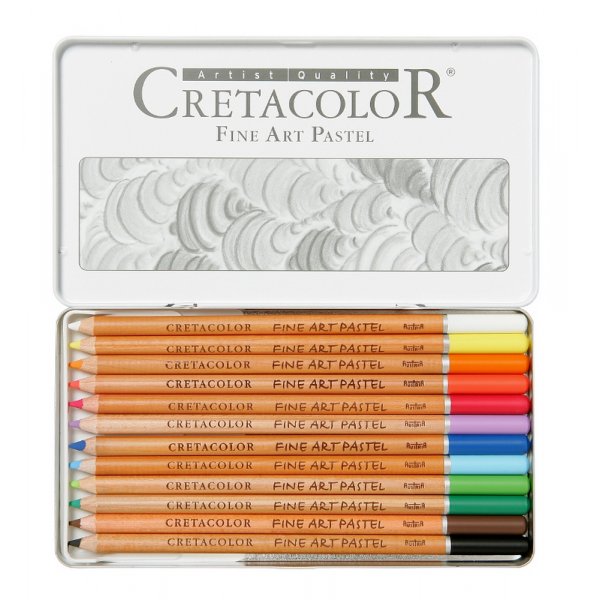 Cretacolor F/A pastellisivellin - 12 kyn