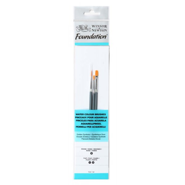 Synteettinen sivellinsarja W&N Foundation Watercolour - No. 12