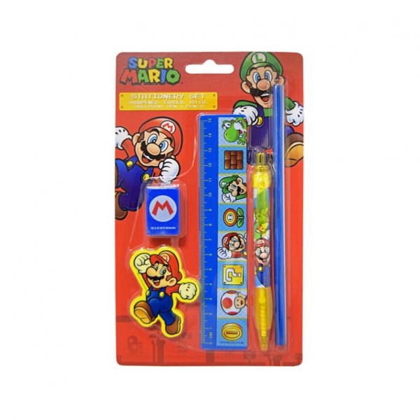 Super Mario - Kirjoitussetti