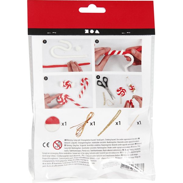 Mini DIY Kit - Joulukoristeita ripustimeksi