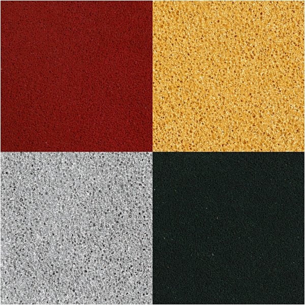 Leimatyyny 3,5 x 3,5 cm - kulta - lehtivihre - joulunpunainen - hopea - 4 kpl