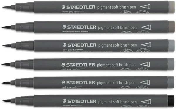 Staedtler Pigment Soft Brush Pen