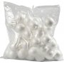 Styroksipallot - valkoinen - 6 cm - 50 kpl