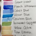 Asiakaskuva Akvarellimaali W&N Professional Half Cup - 140 Cerulean Blue (punainen s�vy)