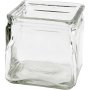 Nelin muotoiset kynttiltelineet - 10 x 10 cm - 12 kpl