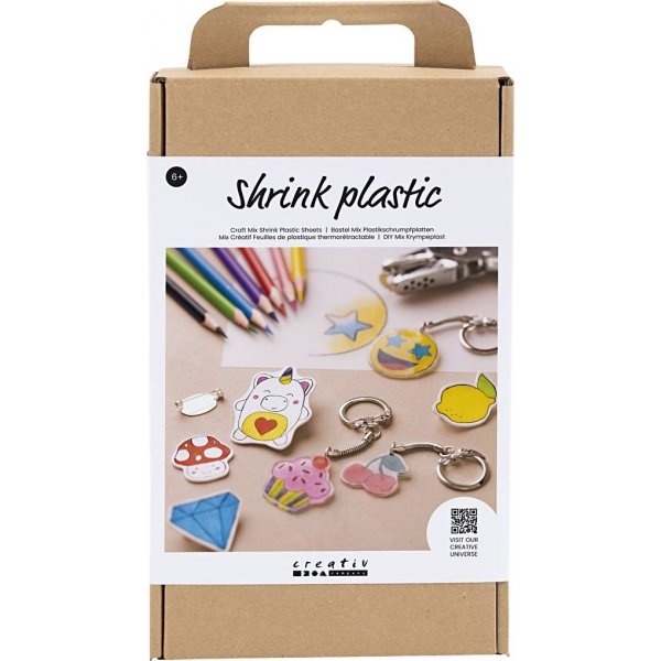 DIY Mix Shrink muovilevy - Tarvikkeet