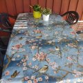 Asiakaskuva Vahakangas Flowers & Bird - sininen