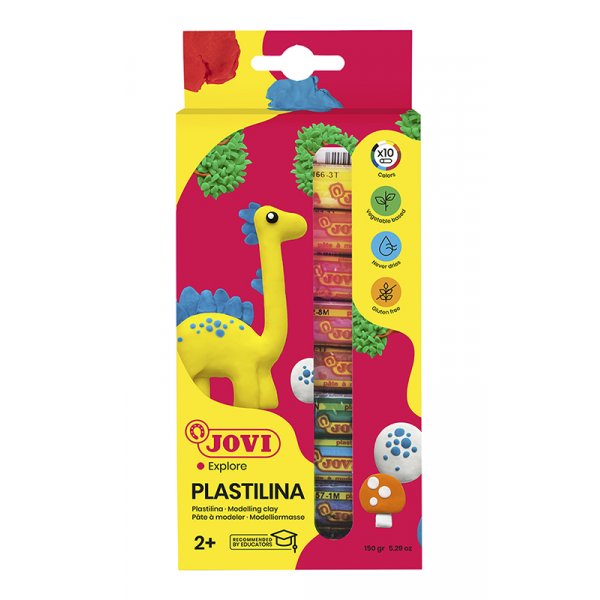 Savi - Jovi Plastilina - 10 kpl sekavrej 15 g