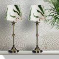 Asiakaskuva Lampun runkorengassarja � 30 cm - valkoinen 2 osaa py�re�