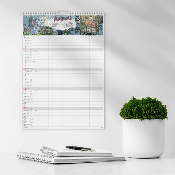 Perhekalenteri 24/25 - Tarrat Perhekalenteri 24/25 - Tarrat